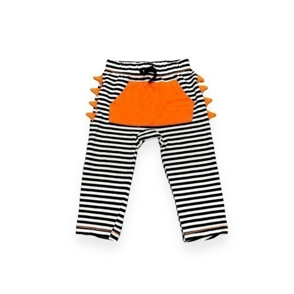 ⭐️ Baby Cat & Jack Black and White Stiped 'Monster' Pants